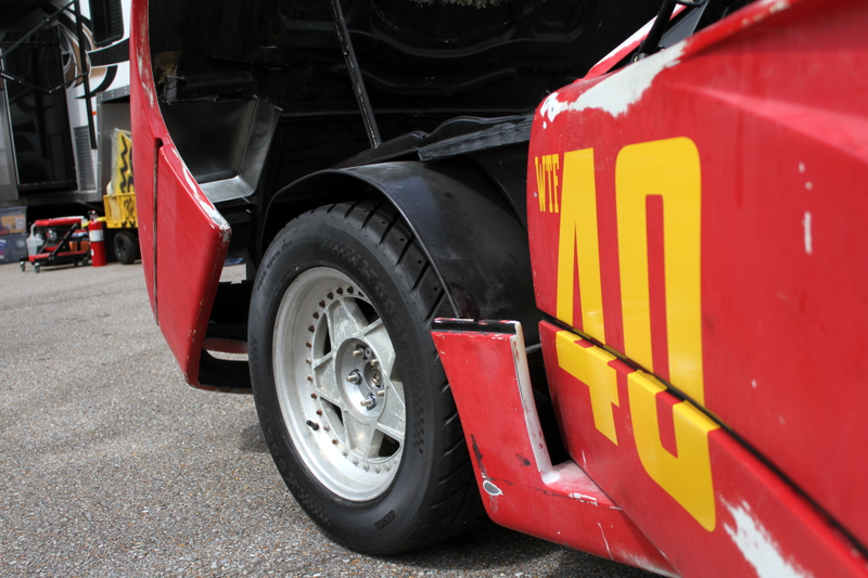 Illustration for article titled This Crusty Fiero-Based Ferrari F40 Replica Is A Race Car And That's Probably For The Best